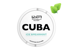 CUBA WHITE, ICE SPEARMINT (ledová máta) - EXTRA STRONG