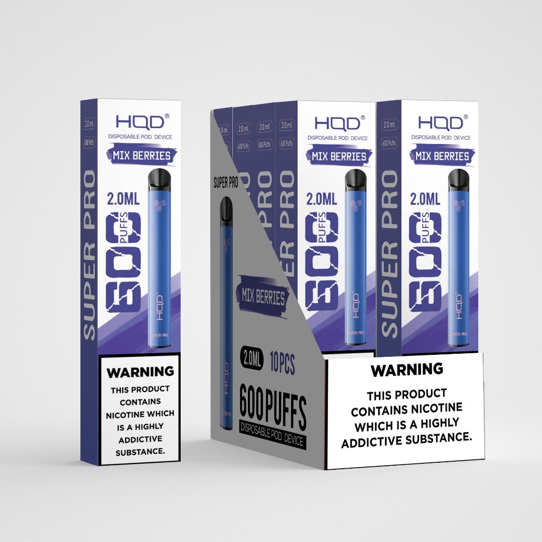 HQD Super Pro - Mix berries - 10 Ks - HQD Super pro